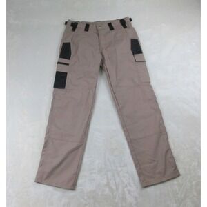 Outdoor Tactics Pants Mens Large Brown Tan Cargo Ripstop Pockets Utility 34X31